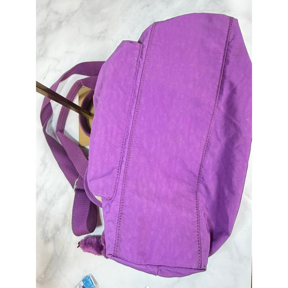 PURPLE Kipling Nicolette Crossbody bag/tote EUC - excellent condition - Picture 7 of 9